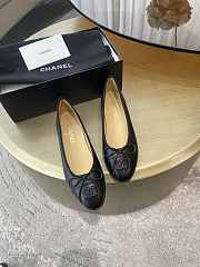 Chanel Ballerina Flat Black  - 1