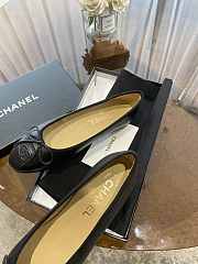 Chanel Ballerina Flat Black  - 5