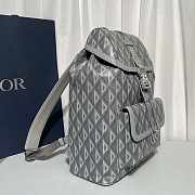 Dior Hit The Road Backpack Gray CD Diamond 38 x 45 x 19 cm - 5