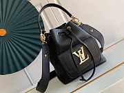 Louis Vuitton LV Lockme Bucket Black 23x23x16cm - 1