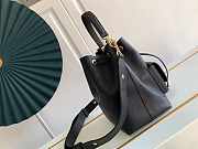 Louis Vuitton LV Lockme Bucket Black 23x23x16cm - 5