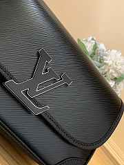 Louis Vuitton LV Buci Bag Black 24.5 x 15.5 x 9 cm   - 2