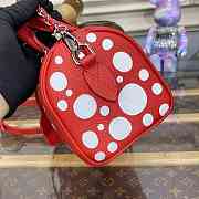 Louis Vuitton LV x YK Speedy Bandoulière 20 Bag Red 20.5 x 13.5 x 12 cm - 4