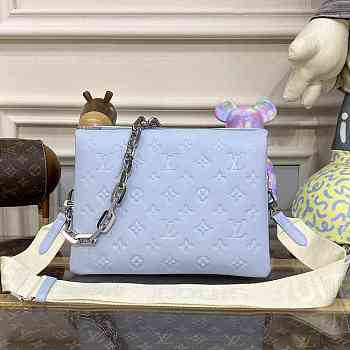 Louis Vuitton LV Coussin PM Bag Ice Blue 26 x 20 x 12 cm