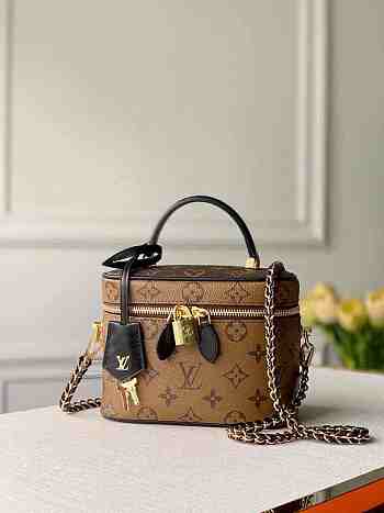 Louis Vuitton LV Vanity Pm Monogram Reverse Bag 19 x 13 x 11 cm