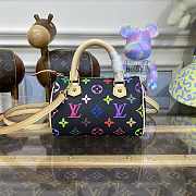 Louis Vuitton LV Nano Speedy Black 16x7.5x10cm - 1