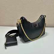 Prada Re-Edition 2005 Saffiano Leather Black Bag 22x18x6cm - 5