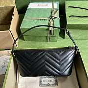 Gucci GG Marmont Shoulder Bag Black 23x12x10cm - 4