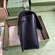 Gucci Deco Small Shoulder Bag Black 25x19.5x8cm - 5