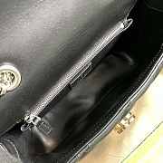 Gucci Deco Small Shoulder Bag Black 25x19.5x8cm - 2