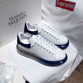 Alexander McQueen Sole Sneakers White Blue