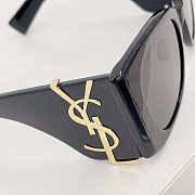 YSL Sunglasses Gold Black - 4