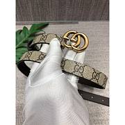 Gucci Double G Gold Belt 2cm - 2