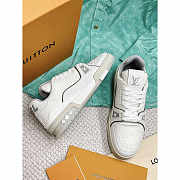 Louis Vuitton LV Monochrome Trainers White  - 6