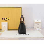 Fendi By The Way Mini Boston Bag Black 17x18x8cm - 6