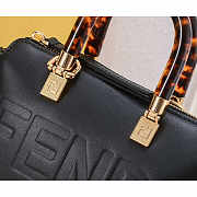 Fendi By The Way Mini Boston Bag Black 17x18x8cm - 3