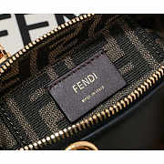 Fendi By The Way Mini Boston Bag Black 17x18x8cm - 2