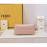 Fendi By The Way Mini Boston Bag Pink 17x18x8cm - 4