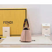 Fendi By The Way Mini Boston Bag Pink 17x18x8cm - 3