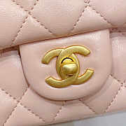 Chanel Mini Rectangular Flap Bag Gold Hardware 20cm - 2