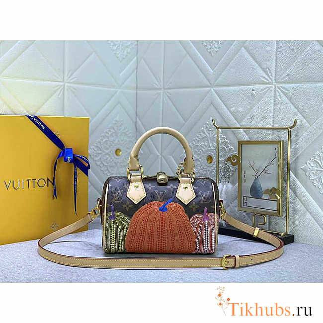 Louis Vuitton LV x YK Speedy Bandoulière 20 Pumpkin 20.5 x 13.5 x 12 cm - 1