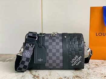 Louis Vuitton LV City Keepall Black Graphite 27 x 17 x 13 cm