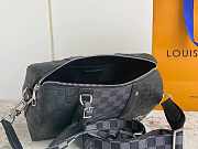 Louis Vuitton LV City Keepall Black Graphite 27 x 17 x 13 cm - 5