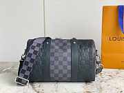 Louis Vuitton LV City Keepall Black Graphite 27 x 17 x 13 cm - 4