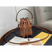 Fendi Mon Tresor Mini Bag Brown 18x10x12cm - 1