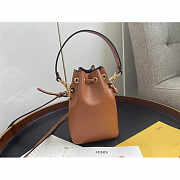 Fendi Mon Tresor Mini Bag Brown 18x10x12cm - 3