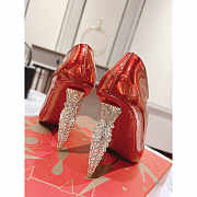 Christian Louboutin Hot Chick Pumps 10cm Red - 4