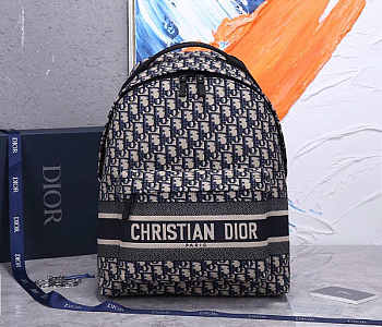 Dior Backpack Oblique Technical Canvas Size 41 x 35 x 15 cm