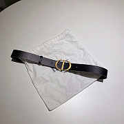 Dior 30 Montaigne Black Belt 3cm - 6