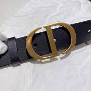 Dior 30 Montaigne Black Belt 3cm - 4