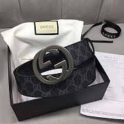 Gucci Black Belt 01 - 5