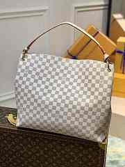 Louis Vuitton LV Graceful MM Damier Azur 41x35x14cm - 3