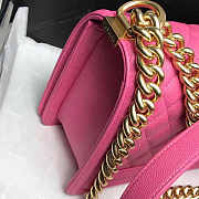 Chanel Leboy Pink Cavier Gold Hardware 25cm - 6