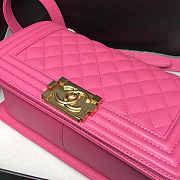 Chanel Leboy Pink Cavier Gold Hardware 25cm - 3