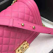 Chanel Leboy Pink Cavier Gold Hardware 25cm - 2