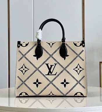 LV Onthego Milky White 35x27x14cm