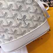 Goyard Petit Flot Bucket White Bag Size 23 x 15 x 17.5 cm - 3