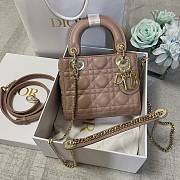 Dior Mini Lady Rose Gold 17cm - 1