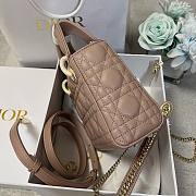 Dior Mini Lady Rose Gold 17cm - 5