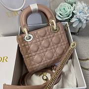 Dior Mini Lady Rose Gold 17cm - 4