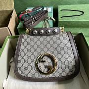 Gucci Blondie Medium Top Handle Bag Brown 29x22x7cm - 1