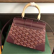 Goyard Mini Saigon Purple Size 21 × 14 × 9 cm - 2