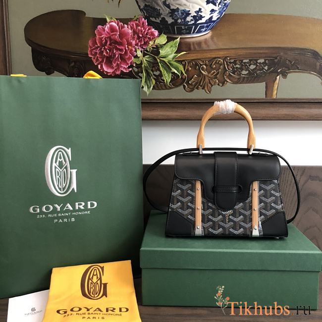 Goyard Saigon Black Size 21 × 14 × 9 cm - 1