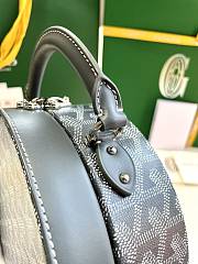 Goyard Alto Hatbox Trunk Bag Gray 18x7x16.5 - 3