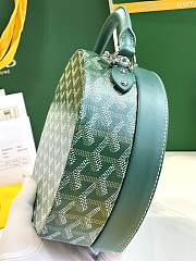 Goyard Alto Hatbox Trunk Bag Green 18x7x16.5 - 6