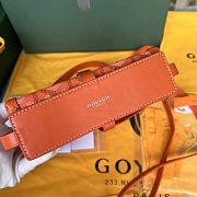 Goyard Menaudiere Trunk Orange Bag 17x11.5x5.5cm - 4